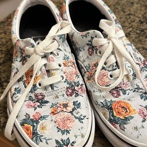 Floral print Vans sneakers